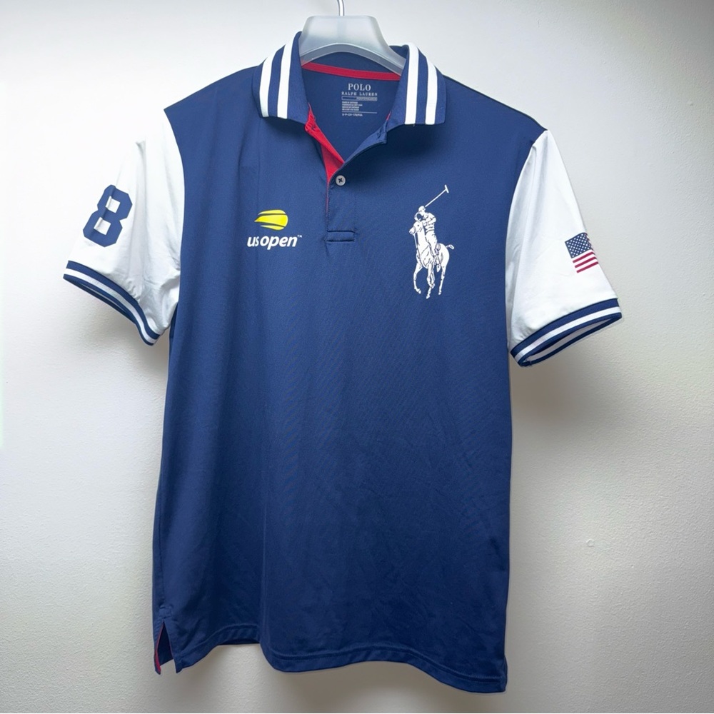 POLO RALPH LAUREN US OPEN 2018 Ball Boy Polo Shirt Size S
